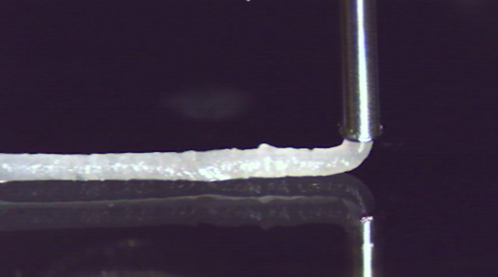 3D printing of crystalline polymer